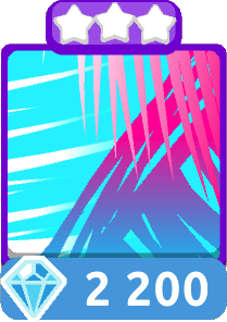Preview Profile Background : Love Island Neon Palm Leaves
