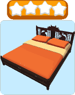 Hotel Hideaway : Wooden Bed