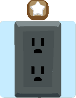Hotel Hideaway : Electrical Outlet