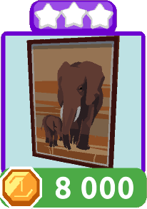 African Elephant Poster