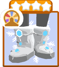 Silvered Fur Boots