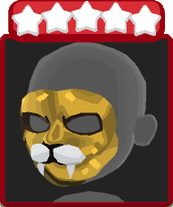 Cloth : Golden Predator Mask