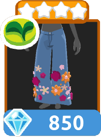 Cloth : Flower Garden Jeans Man