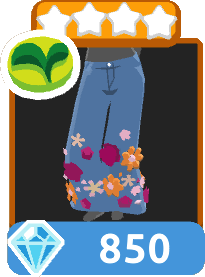 Cloth : Flower Garden Jeans Woman