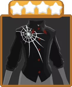 Embroidered Spiderweb Shirt