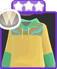 Shoulder Print Hoodie