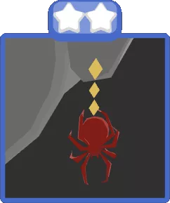 Hanging Spider Earring