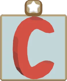 Wall Alphabet C