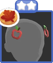 Apple Hairclips