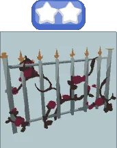 Lux Haunted House Fence